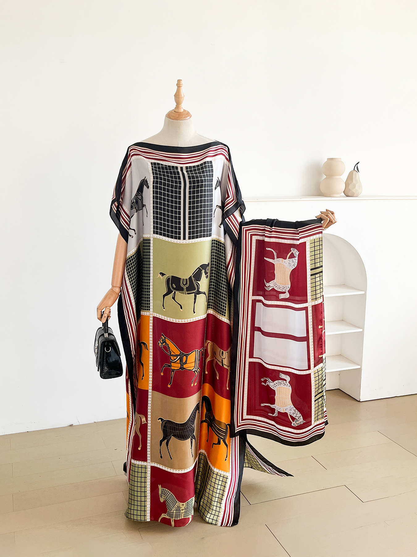 Elegant Printed Silk African S - Summer Clothing Hijab recensie en prijs