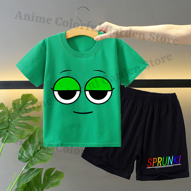 Sprunki 2pcs T-shirt and Short - Summer Clothing Boys recensie en prijs