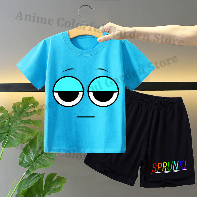 Sprunki 2pcs T-shirt and Short - Summer Clothing Boys recensie en prijs