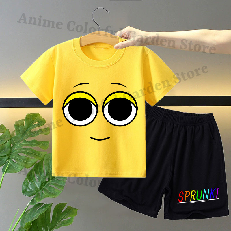 Sprunki 2pcs T-shirt and Short - Summer Clothing Boys recensie en prijs