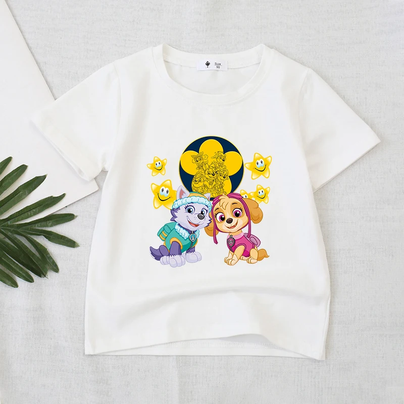 Paw Patrols Series T-Shirt Whi - Summer Everest Clothing recensie en prijs