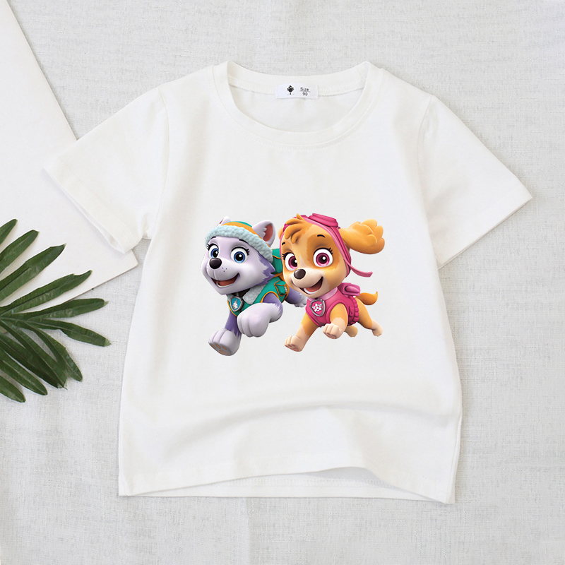 Paw Patrols Series T-Shirt Whi - Summer Everest Clothing recensie en prijs
