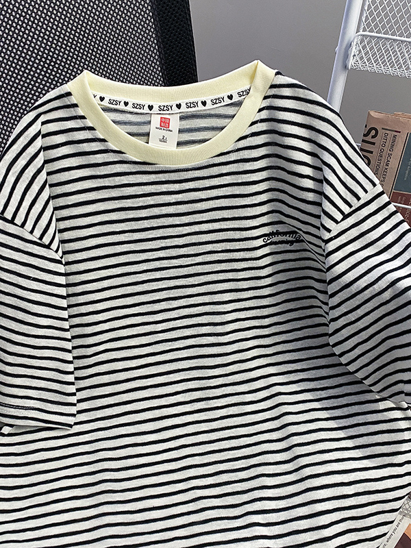 Unisex Pure Cotton Striped Sho - Summer Clothing Outlet recensie en prijs