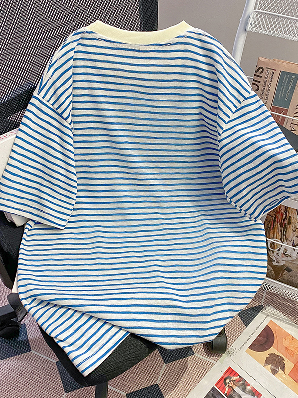 Unisex Pure Cotton Striped Sho - Summer Clothing Outlet recensie en prijs