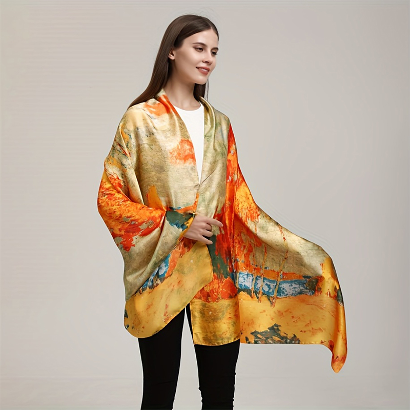 Fashion 180x90cm Satin Silk Sc - Summer Clothing Hijab recensie en prijs