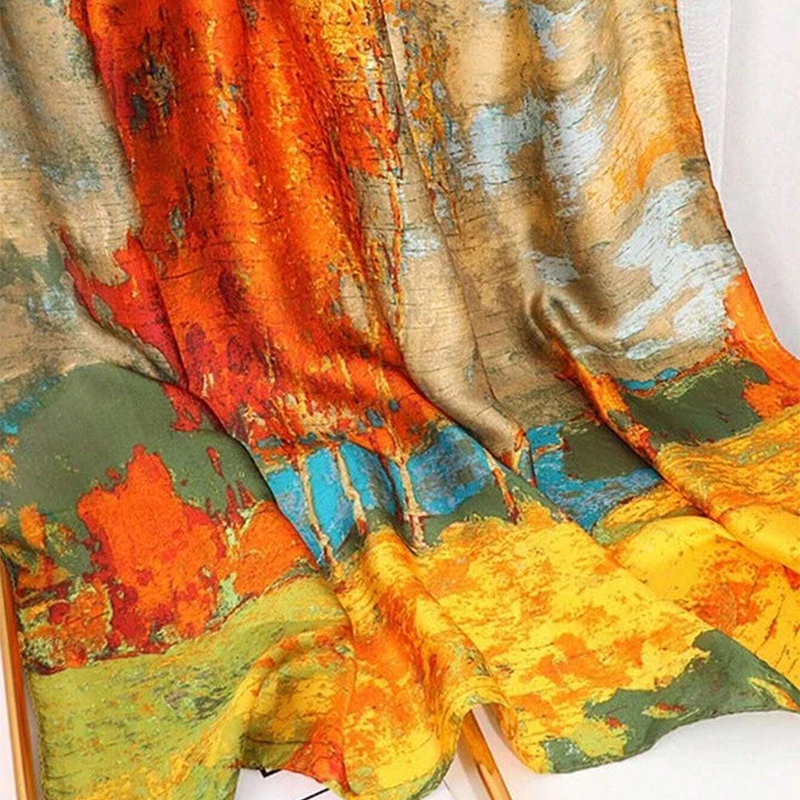 Fashion 180x90cm Satin Silk Sc - Summer Clothing Hijab recensie en prijs