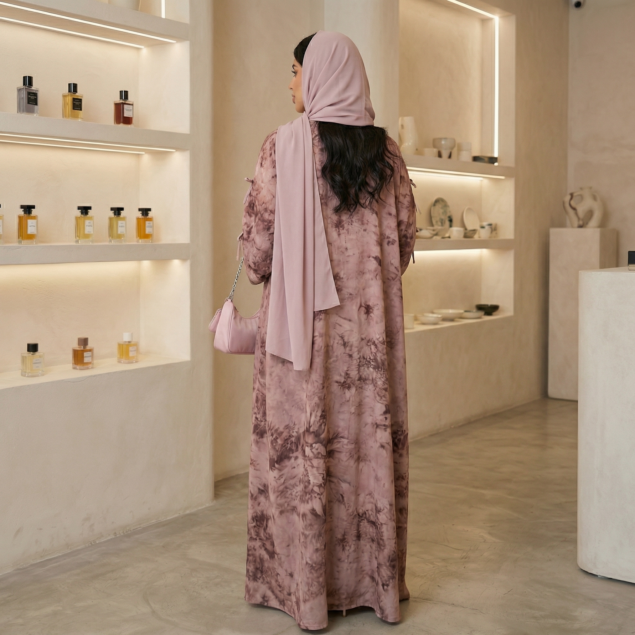 Muslim Women 2-Piece Floral Pr - Summer Clothing Hijab recensie en prijs