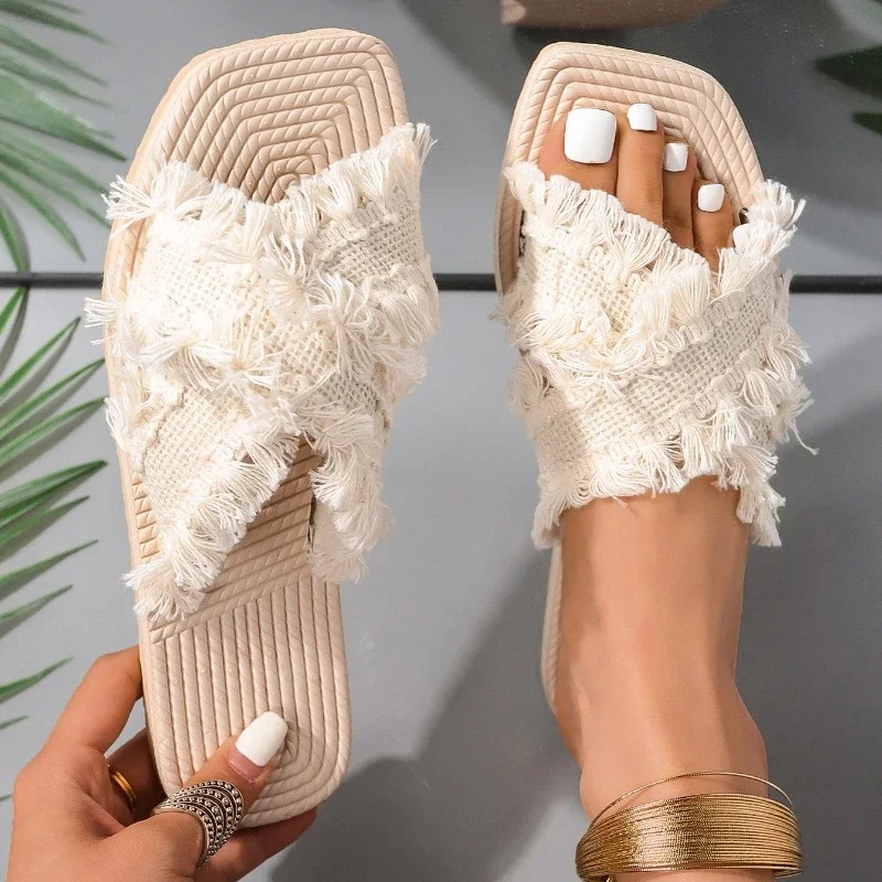 New Bohemian Resort Slippers 3 - Summer Clothing Fabric recensie en prijs
