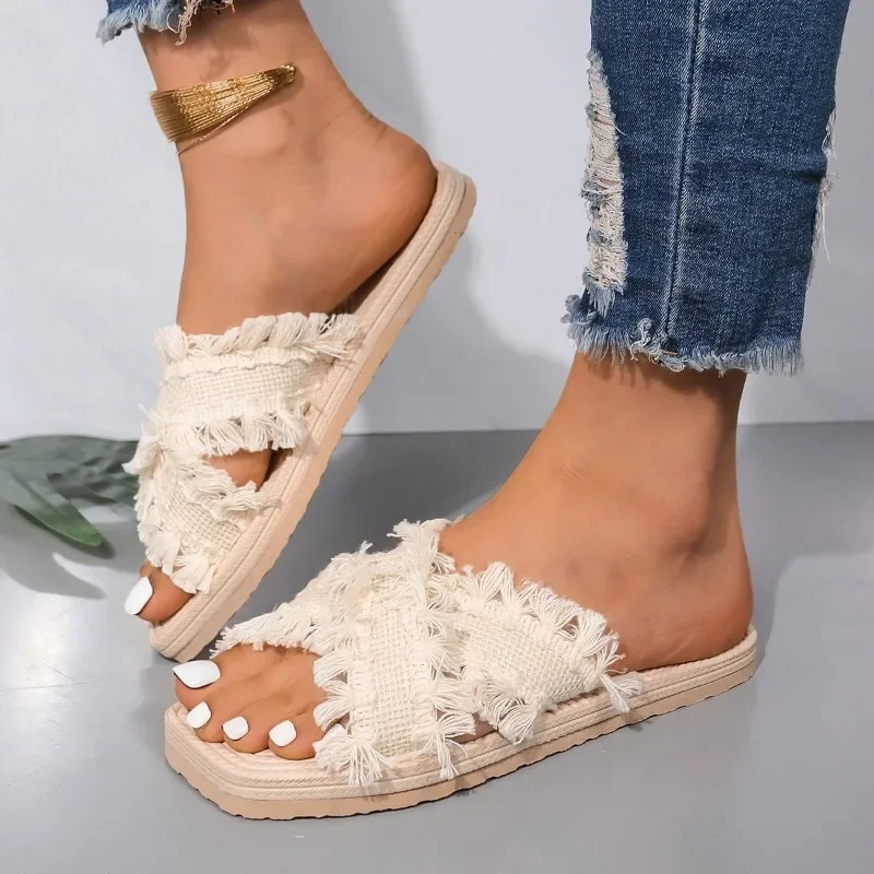 New Bohemian Resort Slippers 3 - Summer Clothing Fabric recensie en prijs