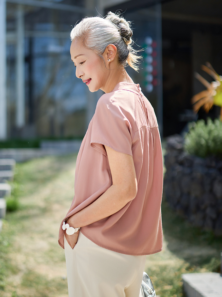 Muzhi Fashionable Short Sleeve - Summer Clothing For Women Over 50 recensie en prijs