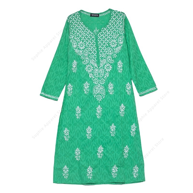 Women's Embroidered Kurti Indi - Summer Clothing India recensie en prijs
