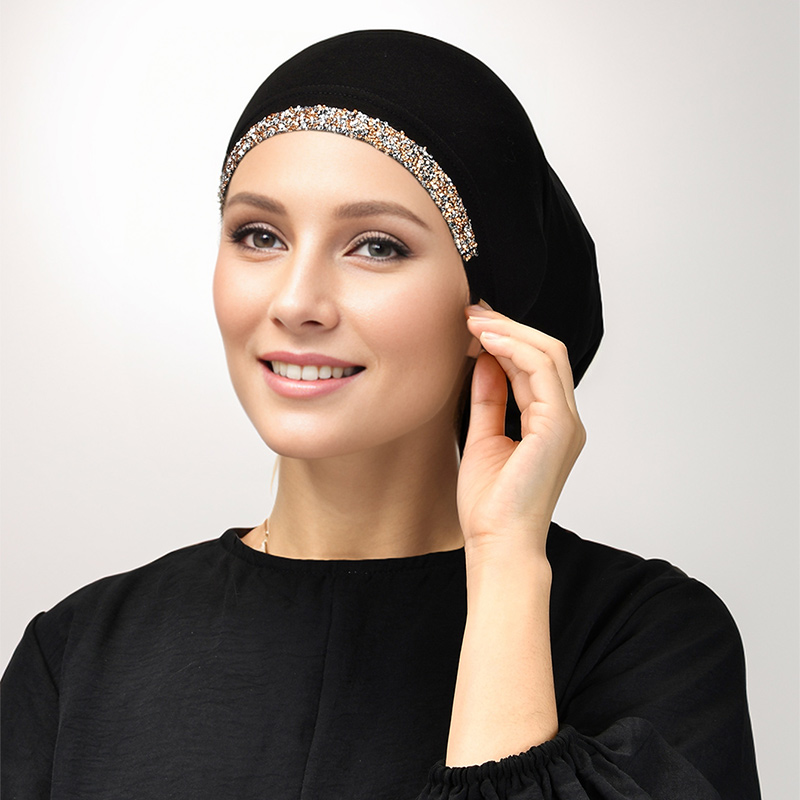 4/Pcs Modal Cotton Rhinestone  - Summer Clothing Hijab recensie en prijs