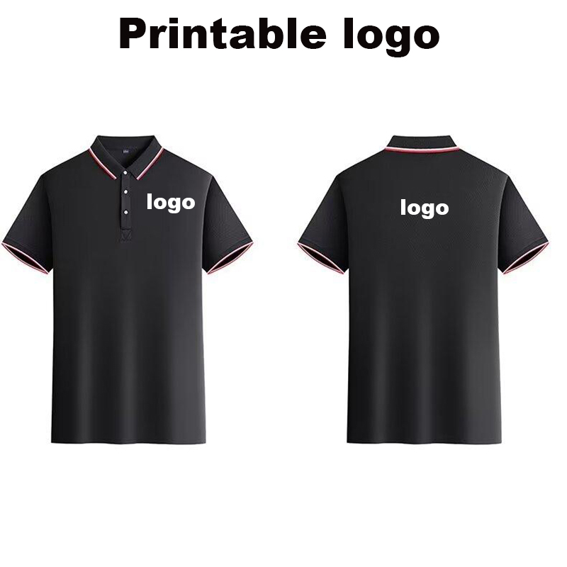 Custom Logo Men's Polo Shirts  - Summer Clothing Shops recensie en prijs
