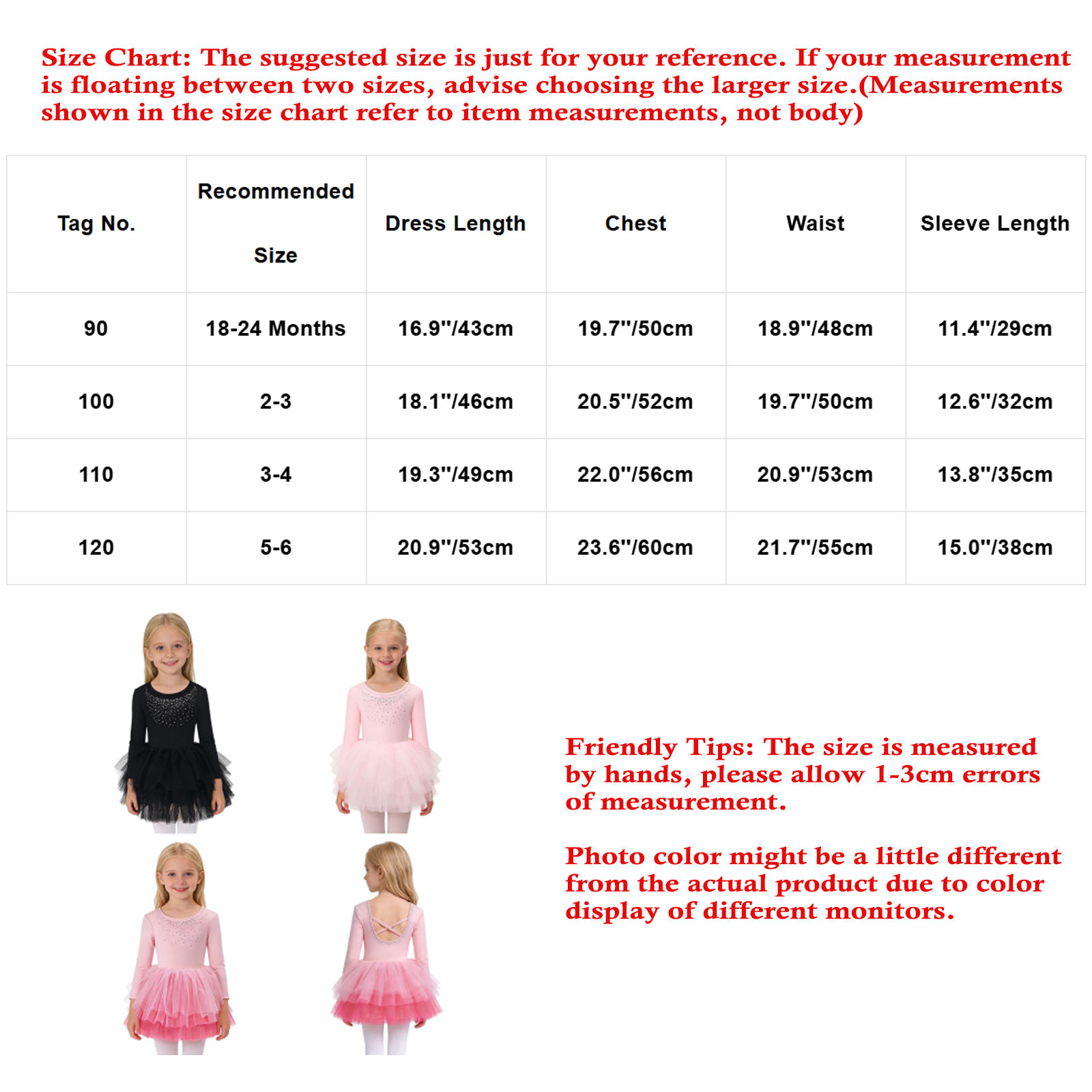 Summer Kids Dress Tutu Balleri - Yours Summer Clothing recensie en prijs