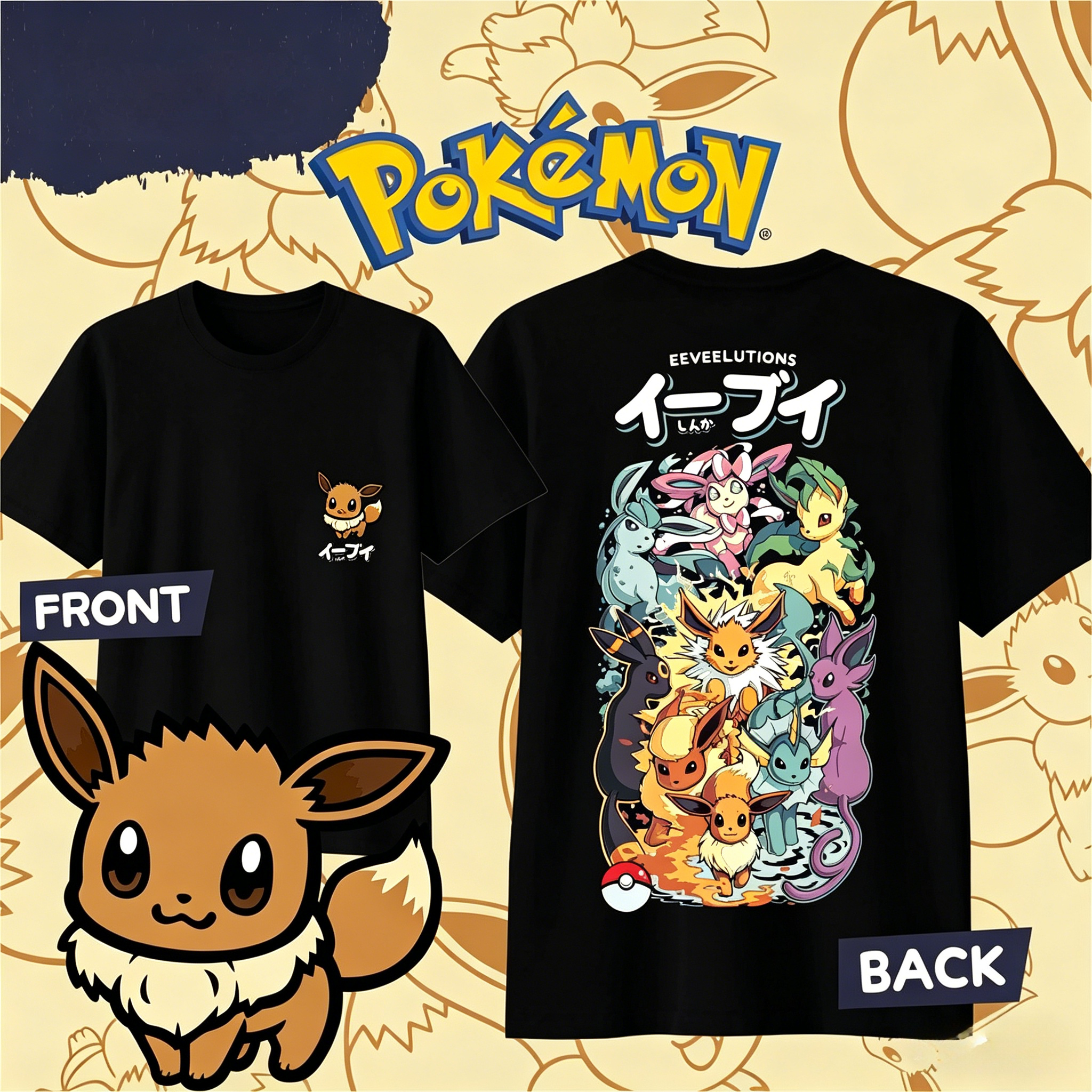 2025 Summer Pokémon Anime Kaos - Summer Clothing Men 2025 recensie en prijs