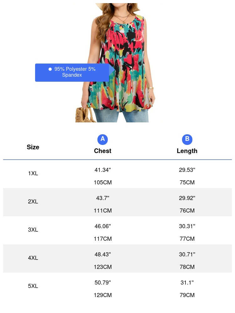 Plus Size Bohemian Casual Vest - Summer Upf Clothing recensie en prijs