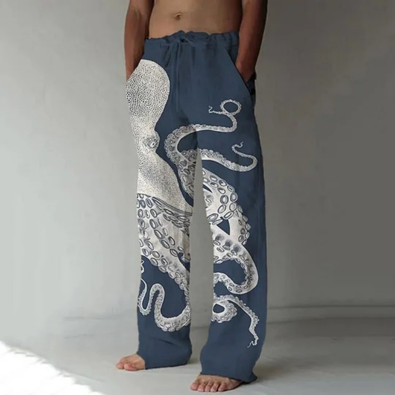 Japanese Art Octopus Graphic P - Summer Clothing Men 2025 recensie en prijs