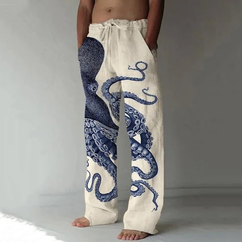 Japanese Art Octopus Graphic P - Summer Clothing Men 2025 recensie en prijs