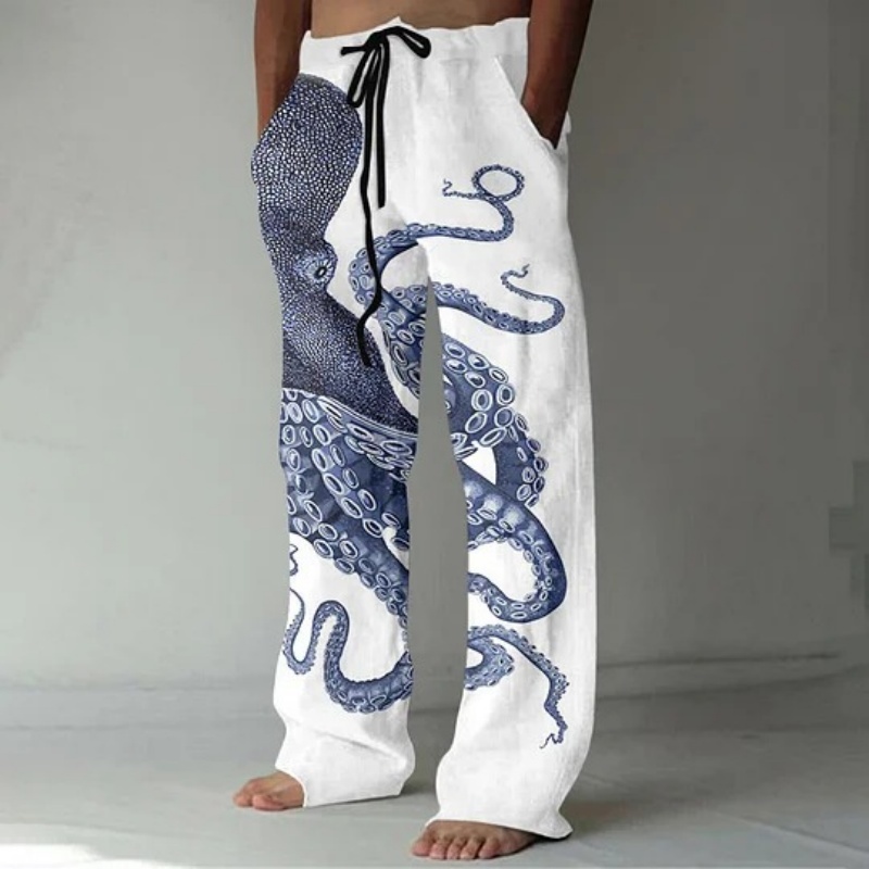 Japanese Art Octopus Graphic P - Summer Clothing Men 2025 recensie en prijs