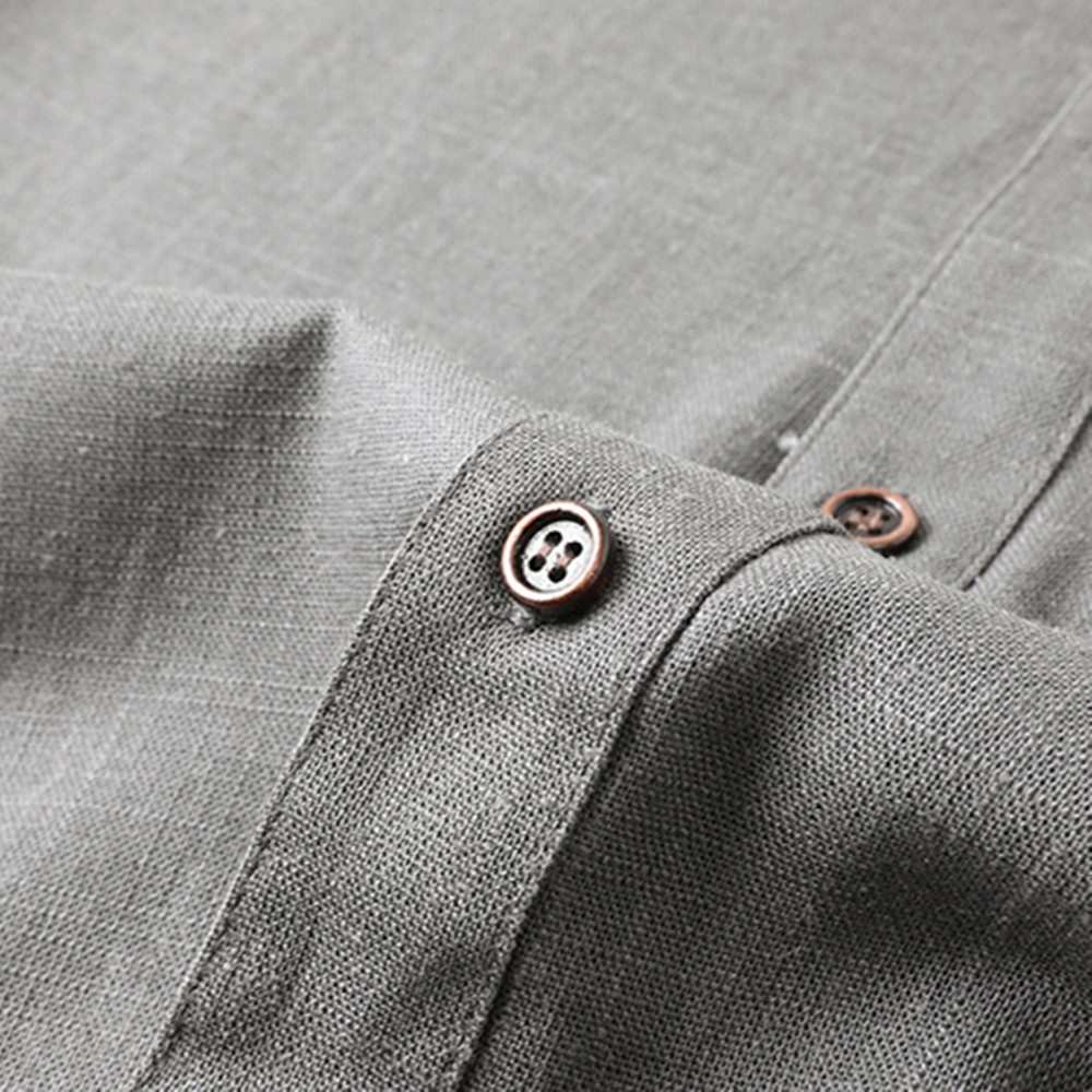 Men's Cotton Linen Tang Suit S - Summer Clothing Shops recensie en prijs