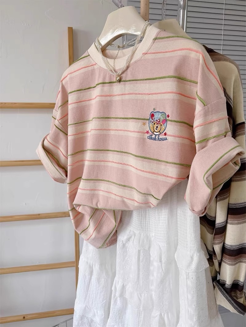 ex Pure Cotton Striped ort Sve - Summer Clothing Outlet recensie en prijs